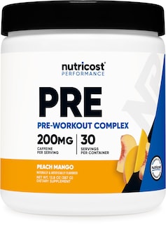 Foto 1 | Suplemento Previo Al Entrenamiento Nutricost Pre-workout Complex Powder - Venta Internacional.