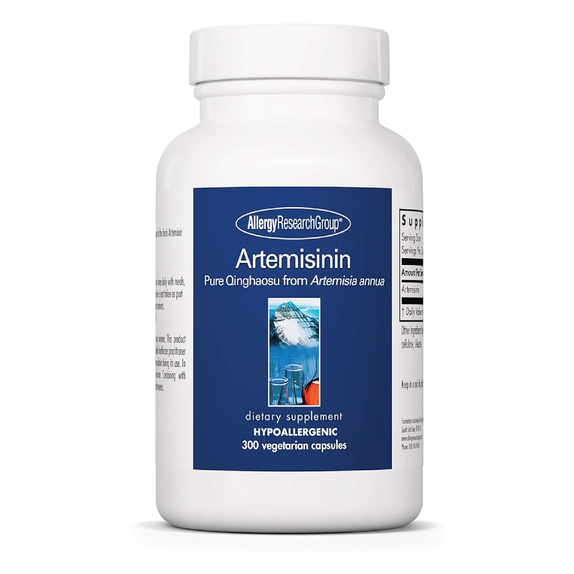 Suplemento De Artemisinina Del Allergy Research Group, 300 Cápsulas - Venta Internacional.