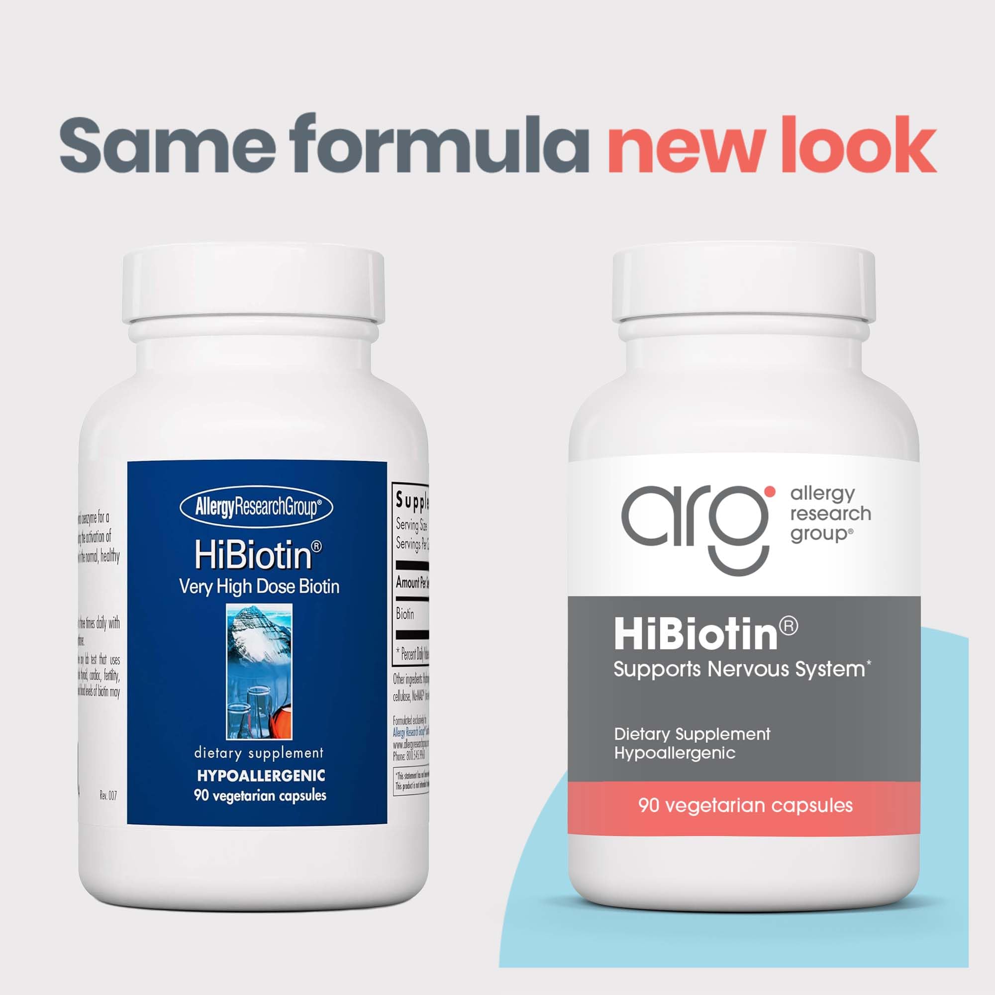 Foto 3 pulgar | Suplemento Del Grupo De Investigación De Alergias Hibiotin 100,000 Mcg 90c - Venta Internacional.