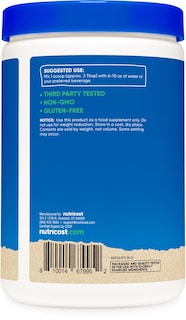Foto 4 | Proteína En Polvo Nutricost, Clara De Huevo Orgánica, 240 Ml, 15 G/porción - Venta Internacional.