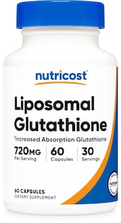 Foto 1 | Suplemento Nutricost Glutatión Liposomal 720 Mg 60 Cápsulas - Venta Internacional.