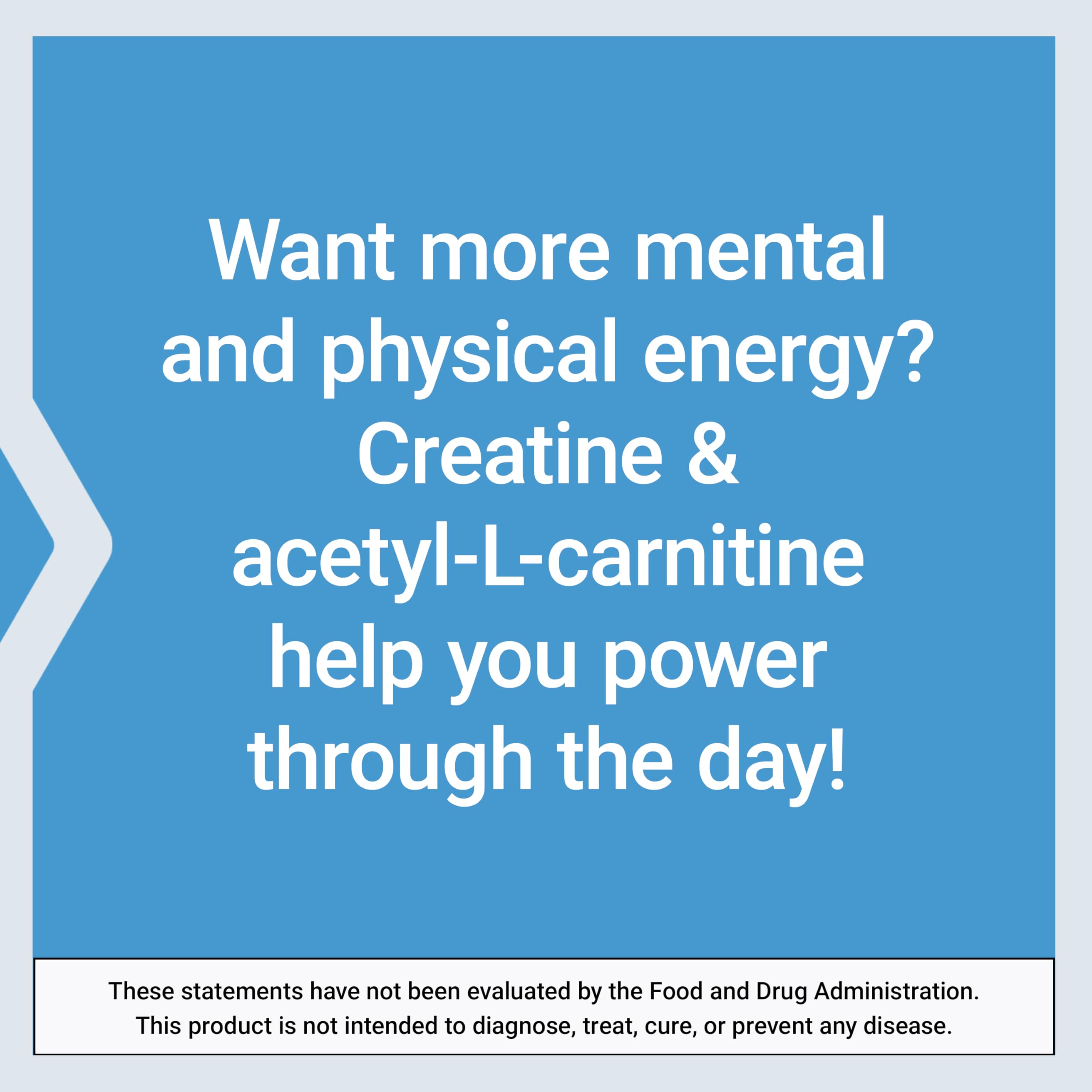 Foto 6 pulgar | Supplement Life Extension Creatina Acetil-l-carnitina Energy - Venta Internacional.