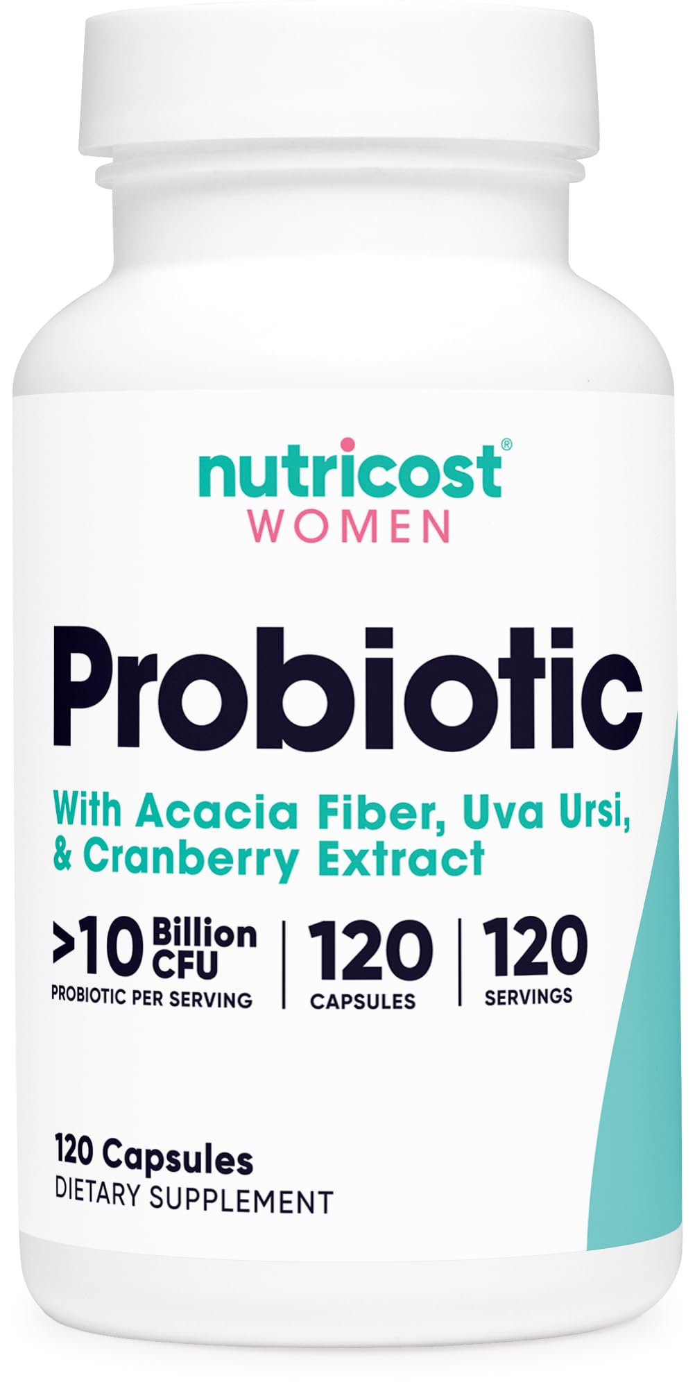 Foto 1 | Probiótico Nutricost Women, 10 Mil Millones De Cfu, 120 Cápsulas - Venta Internacional.