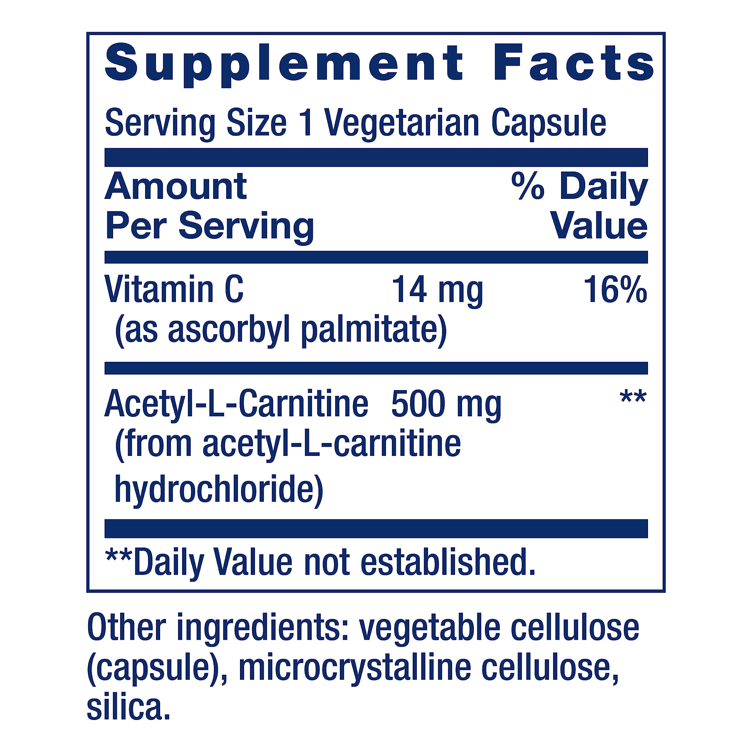 Foto 4 pulgar | 100 Cápsulas De Acetil-l-carnitina Supplement Life Extension - Venta Internacional.