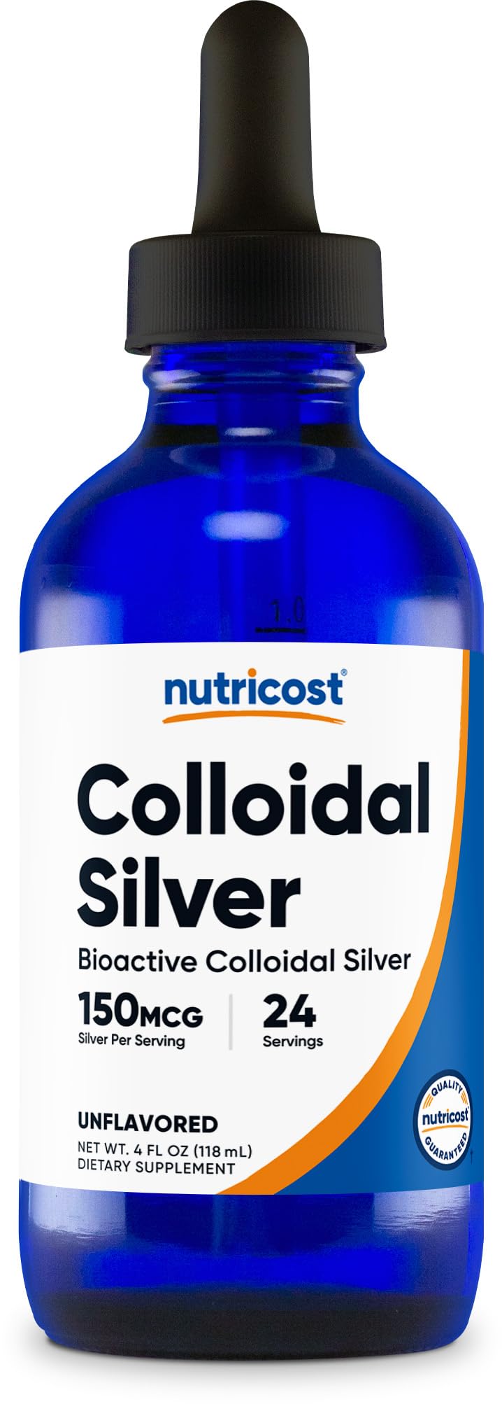 Foto 2 pulgar | Suplemento Nutricost De Plata Coloidal 120 Ml 150 Mcg - Venta Internacional.