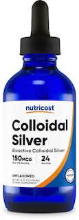Foto 1 | Suplemento Nutricost De Plata Coloidal 120 Ml 150 Mcg - Venta Internacional.