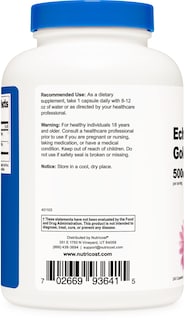 Foto 3 | Suplemento Nutricost De Equinácea Y Raíz De Sello Dorado, 500 Mg, 240 Cápsulas - Venta Internacional.