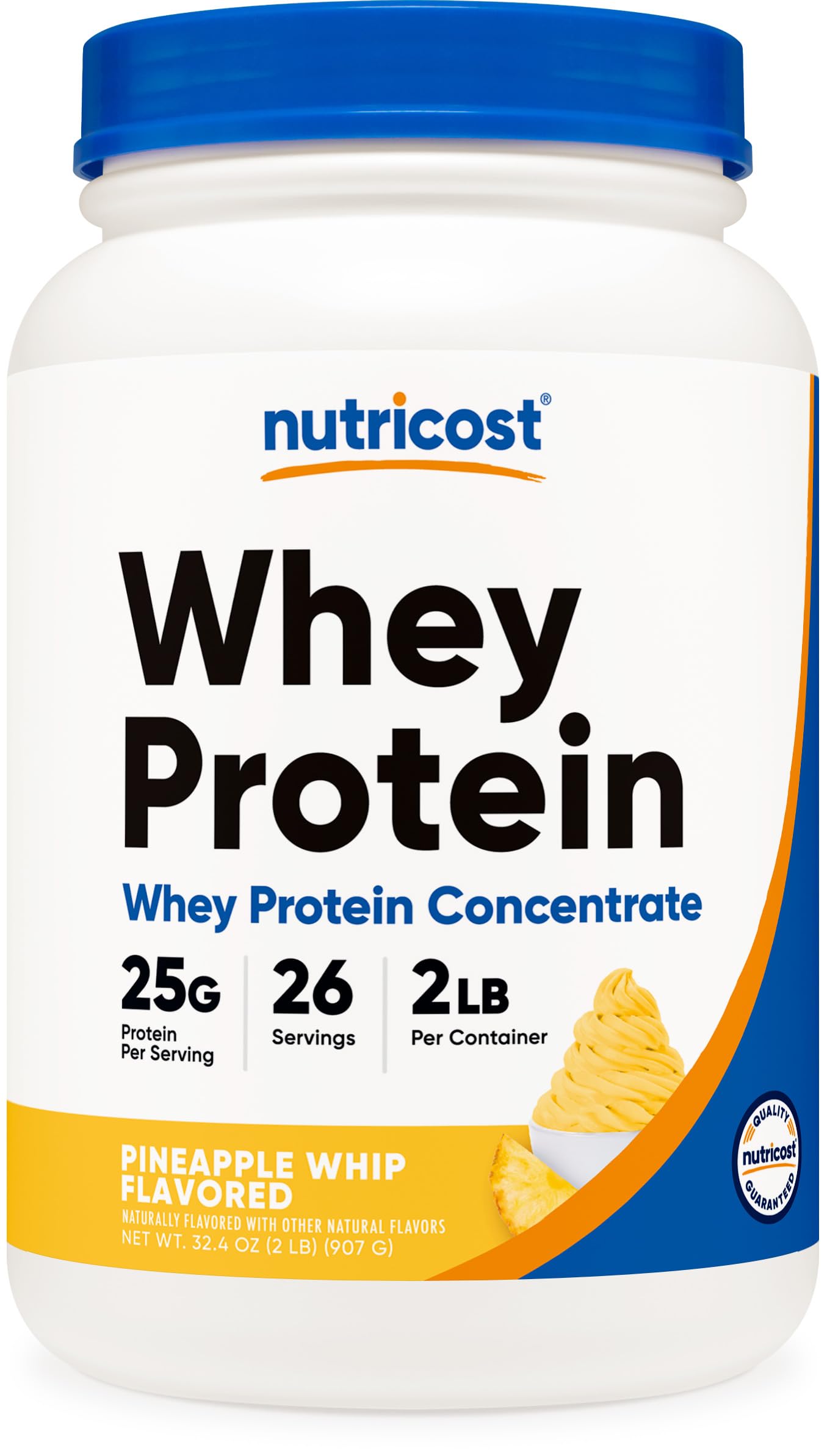 Foto 2 pulgar | Proteína En Polvo Nutricost Whey Pineapple Whip 907 G Sin Gluten - Venta Internacional.