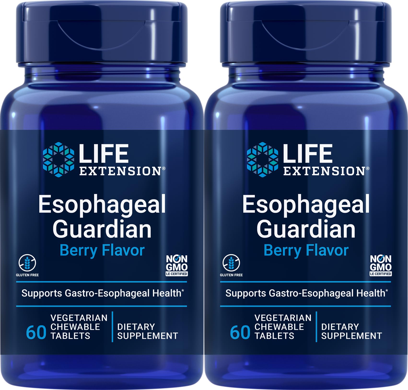Foto 2 pulgar | Suplemento Life Extension Esofageal Guardian 60 Comprimidos X 2 - Venta Internacional.