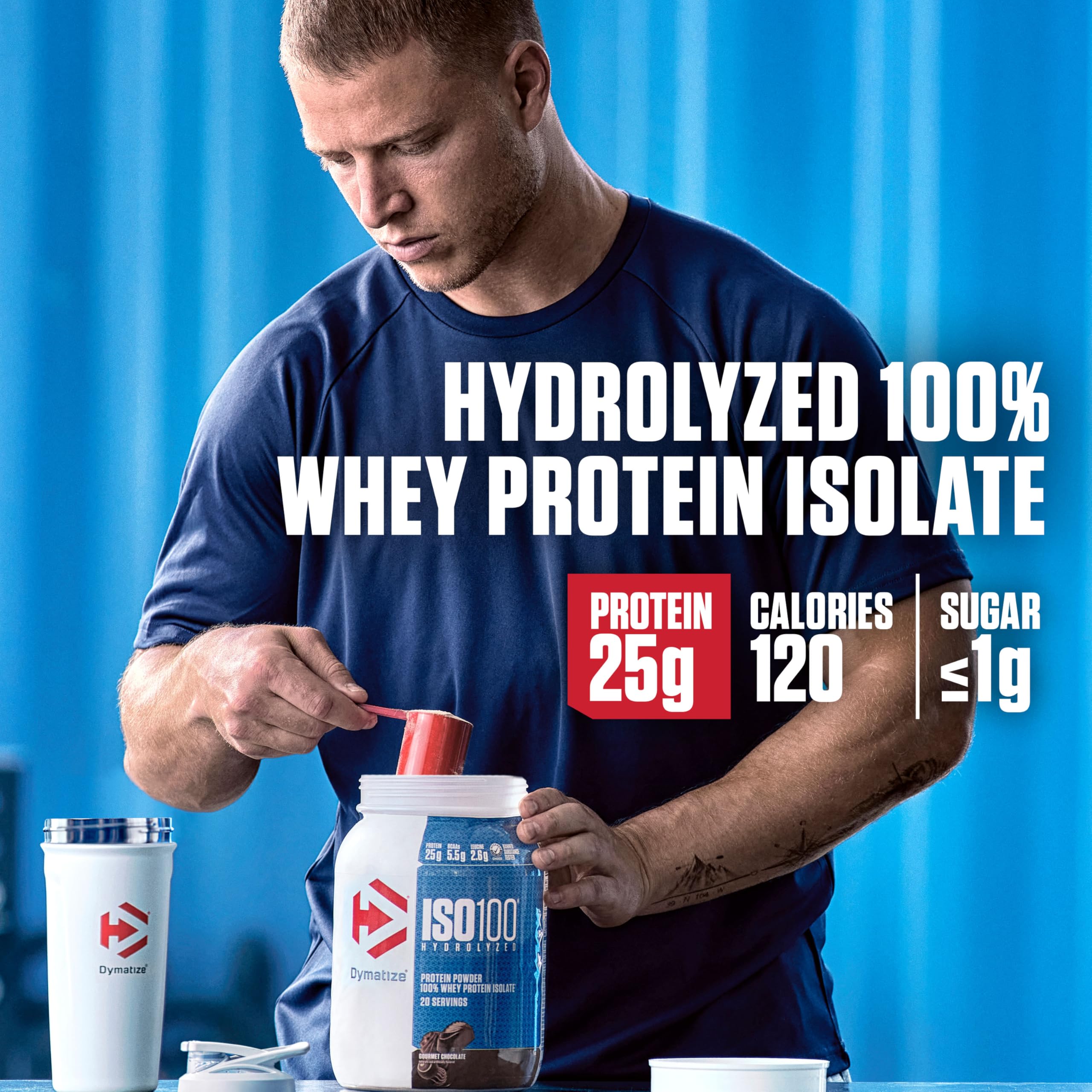 Foto 2 | Proteína En Polvo Dymatize Iso100 Hidrolizada 100% Suero Aislado - Venta Internacional.