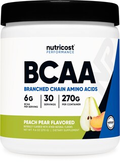 Foto 1 | Bcaa En Polvo Nutricost 2:1:1 Sabor Melocotón Y Pera, 30 Porciones - Venta Internacional.