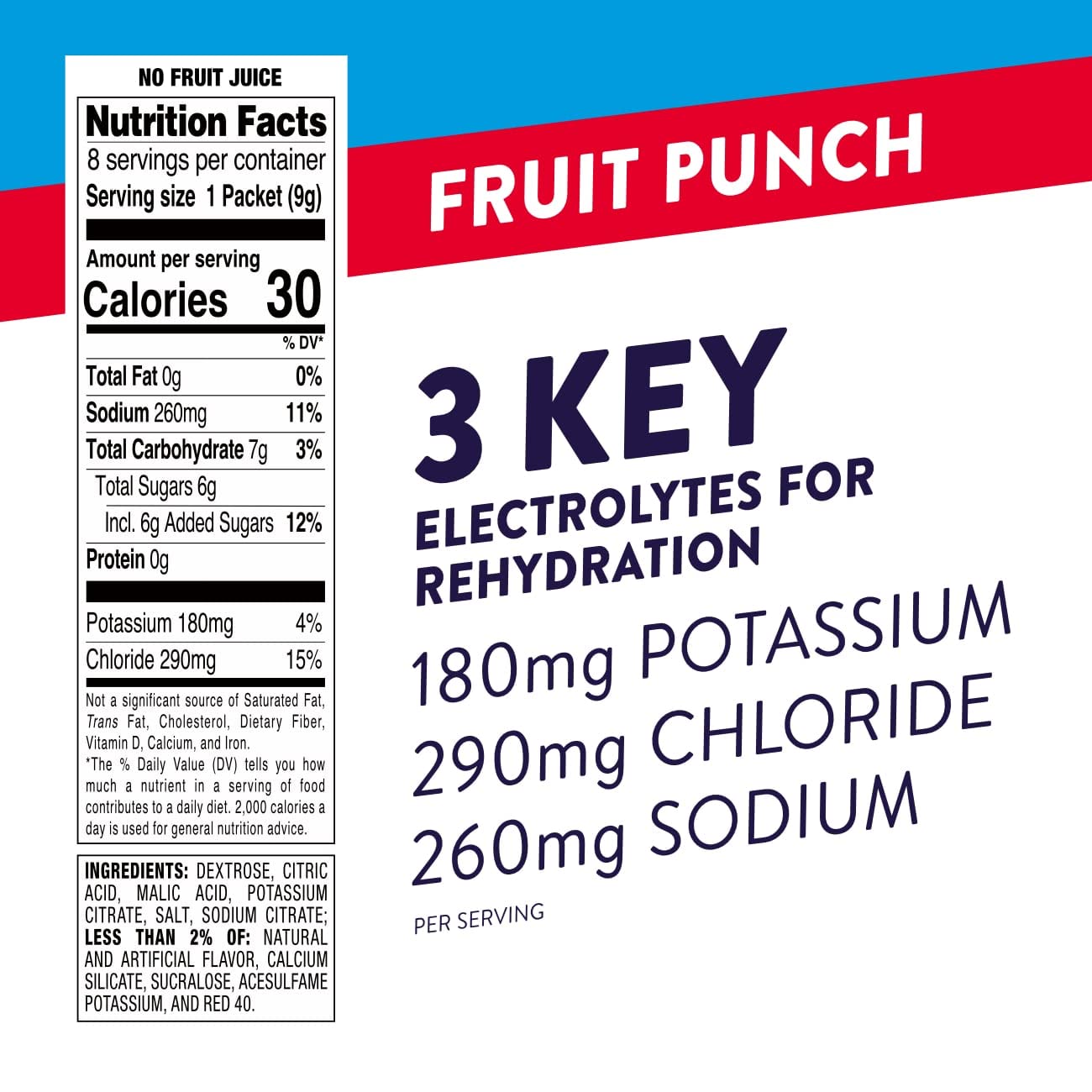 Foto 7 pulgar | Bebida Hidratante Pedialyte, Ponche De Frutas De Hidratación Rápida, Paquete De 24 - Venta Internacional.