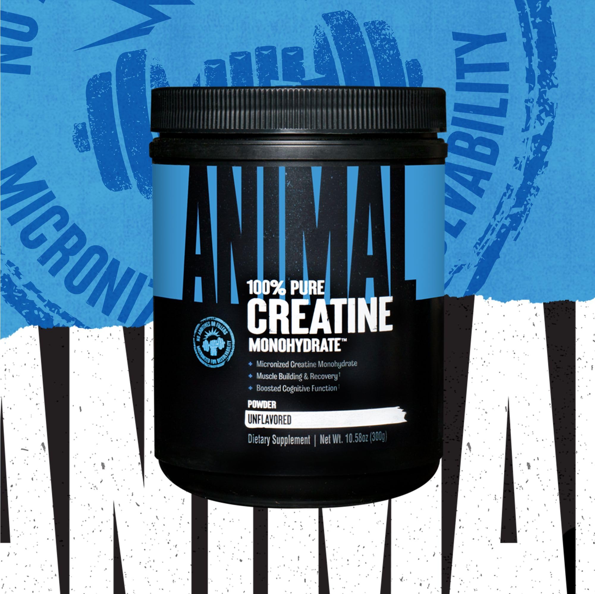 Foto 5 pulgar | Suplemento Animal De Creatina Micronizada de 300 g-Venta Internacional