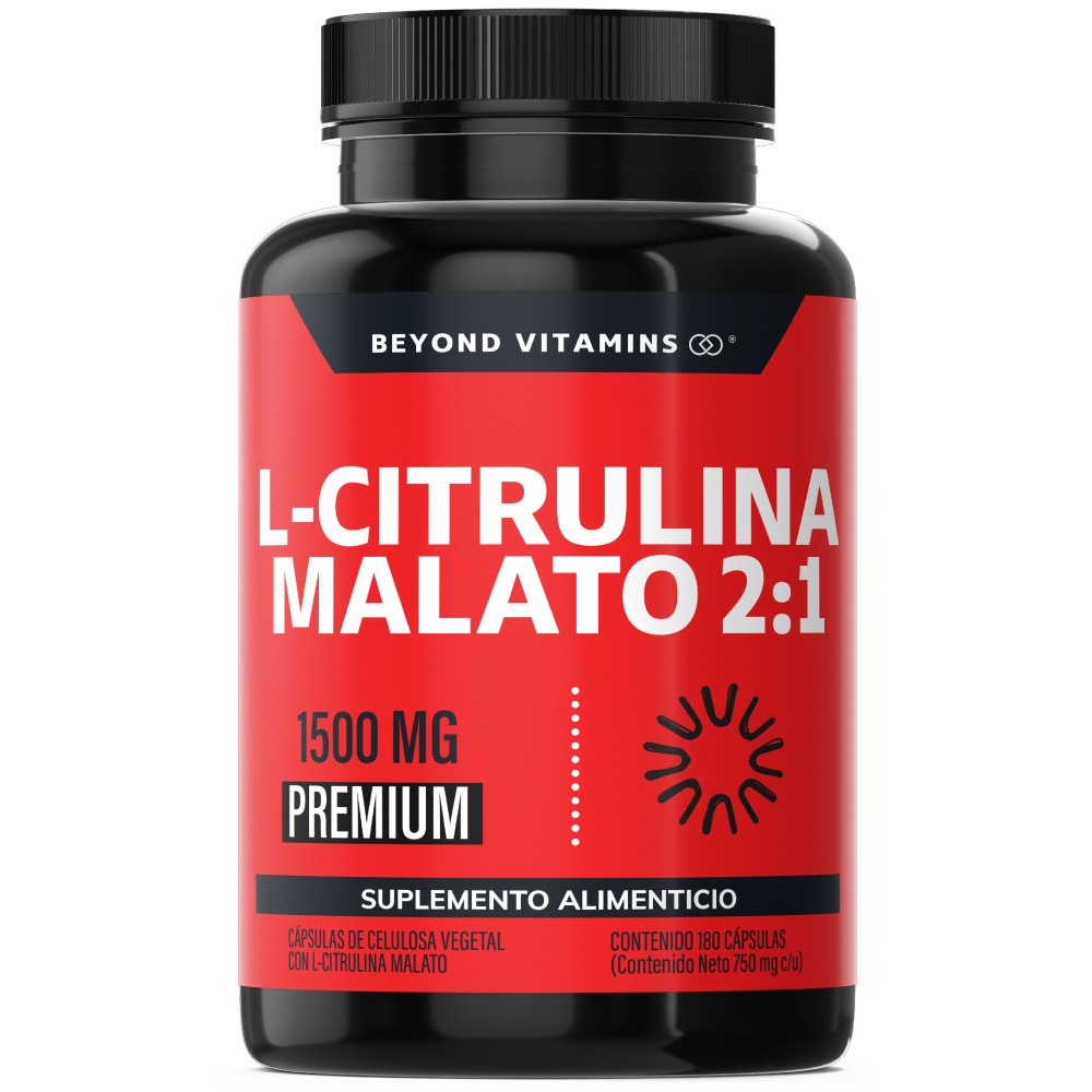 Foto 2 pulgar | Suplemento Alimenticio Beyond Vitamins  L-citrulina Malato 1500mg 180 Cápsulas