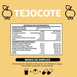 Foto 6 | Suplemento Alimenticio Beyond Vitamins Tejocote Con Mango Africano 60 Cápsulas