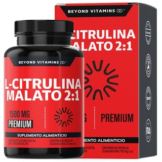 Foto 1 | Suplemento Alimenticio Beyond Vitamins L-citrulina Malato 1500mg 60 Cápsulas
