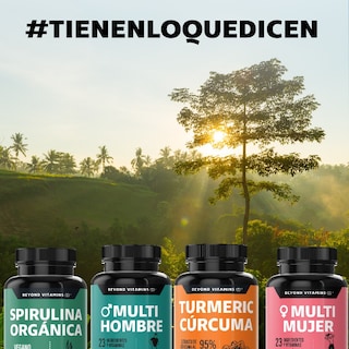 Foto 5 | Suplemento Alimenticio Beyond Vitamins Spirulina Orgánica 180 Cápsulas