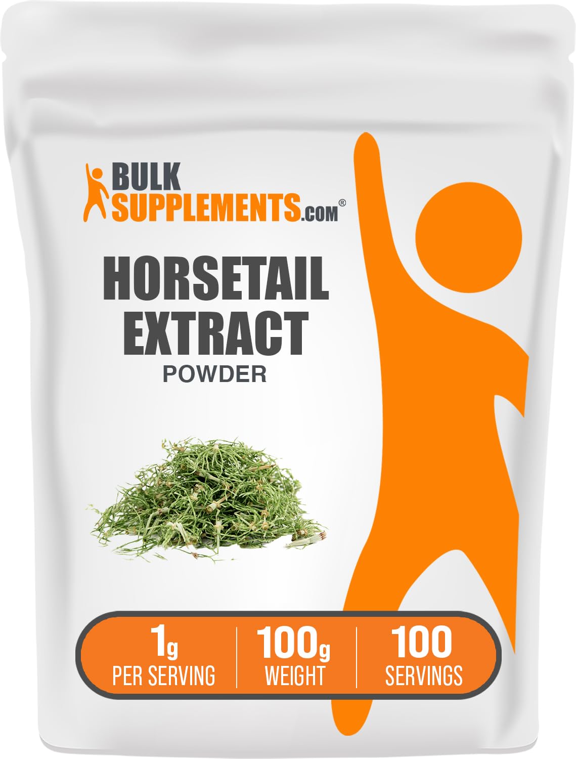 Foto 2 pulgar | Suplemento Bulksupplements.com Extracto De Cola De Caballo En Polvo 100 G - Venta Internacional.