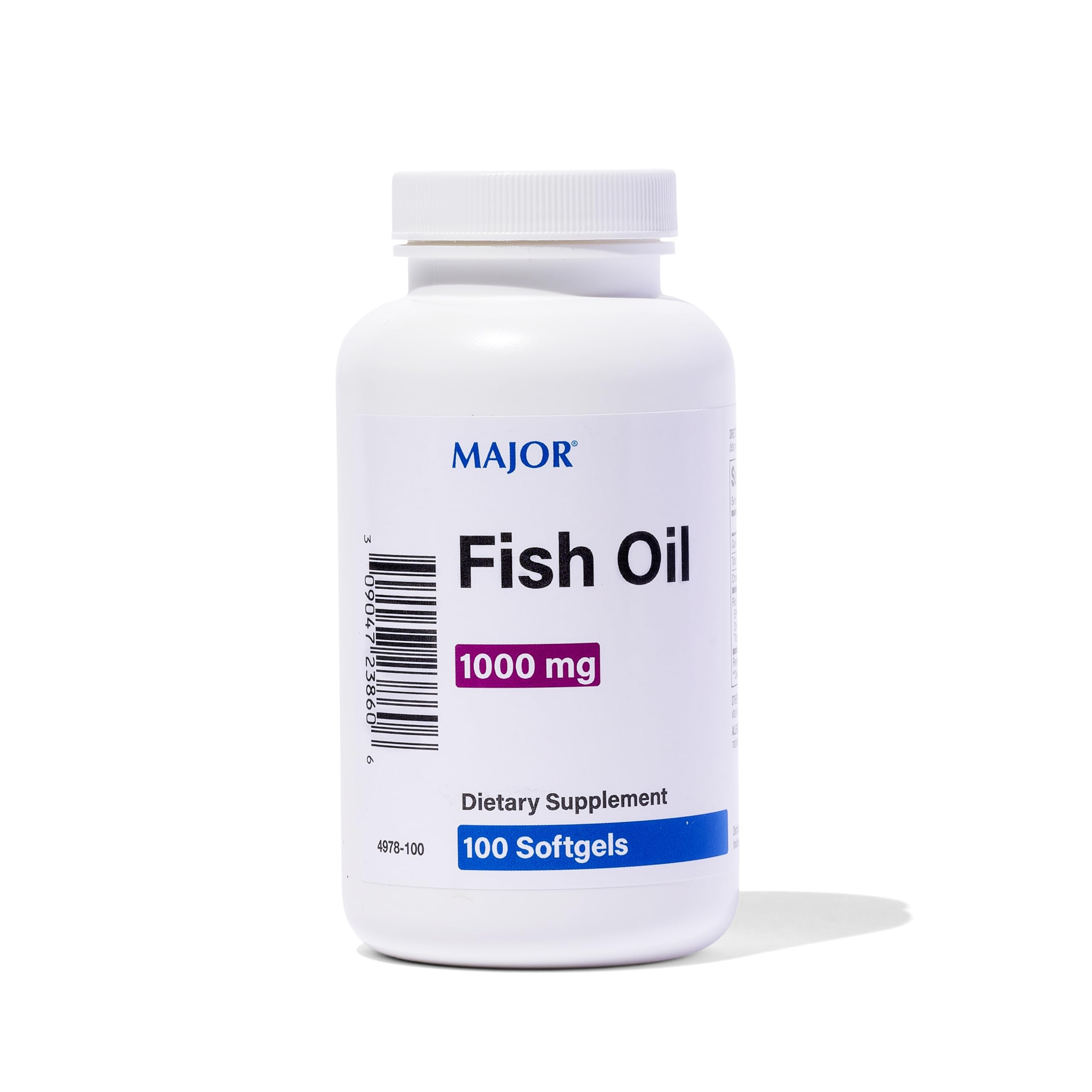 Foto 2 pulgar | Suplemento De Aceite De Pescado Major Omega-3 1000 Mg 100 Cápsulas Blandas X3 - Venta Internacional.
