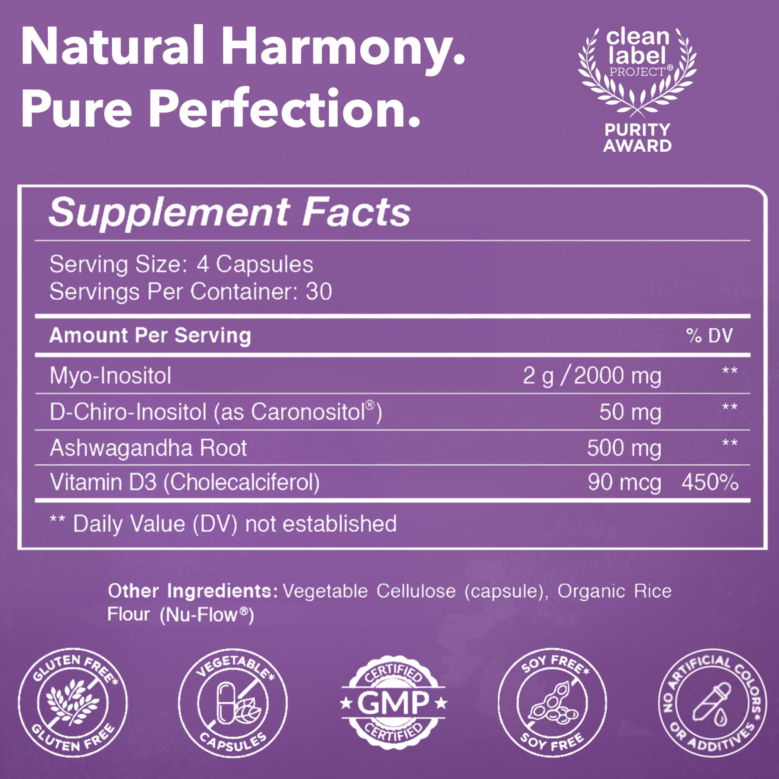 Foto 7 pulgar | Suplemento Íntimo De Mioinositol E Inositol D-chiro Rose - Venta Internacional.