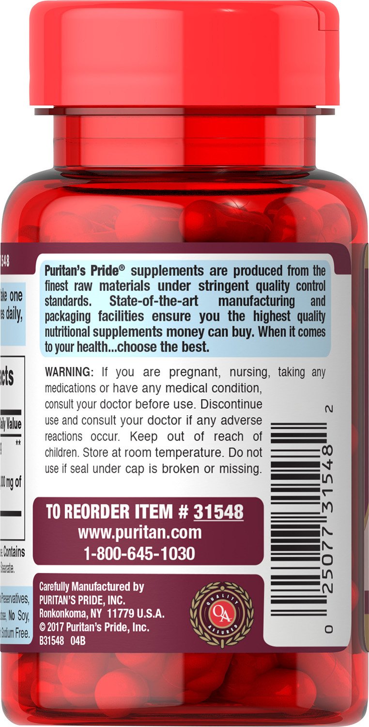 Foto 5 pulgar | Suplemento De Extracto De Cereza Puritan's Pride Tart De 1000 Mg - Venta Internacional.