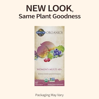 Foto 2 | Suplemento Garden Of Life Organics Para Mujeres De Más De 40 A 60 Tabletas - Venta Internacional.