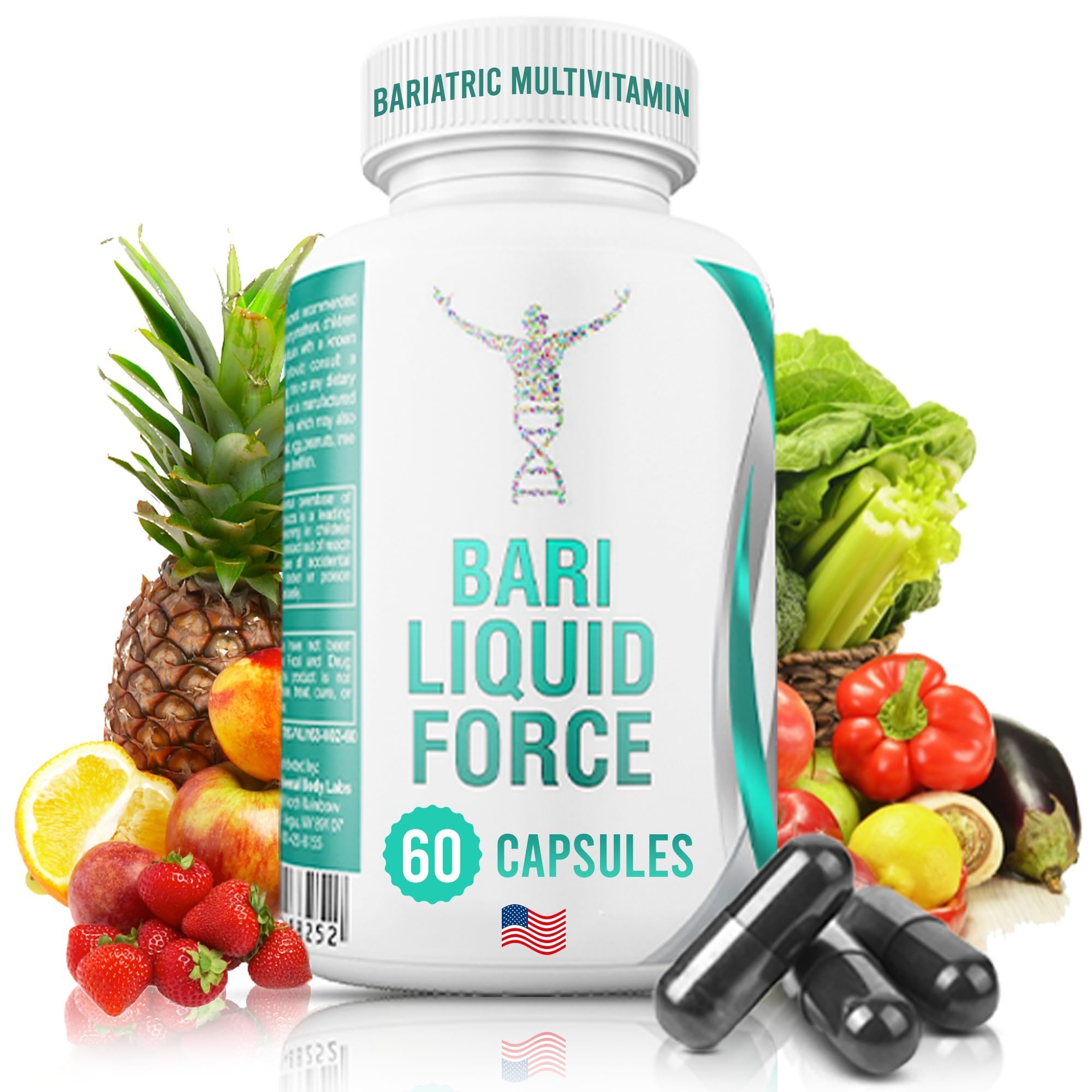 Foto 2 pulgar | Multivitamínico Bariátrico Universal Body Labs Con Hierro, 42 Frutas - Venta Internacional.