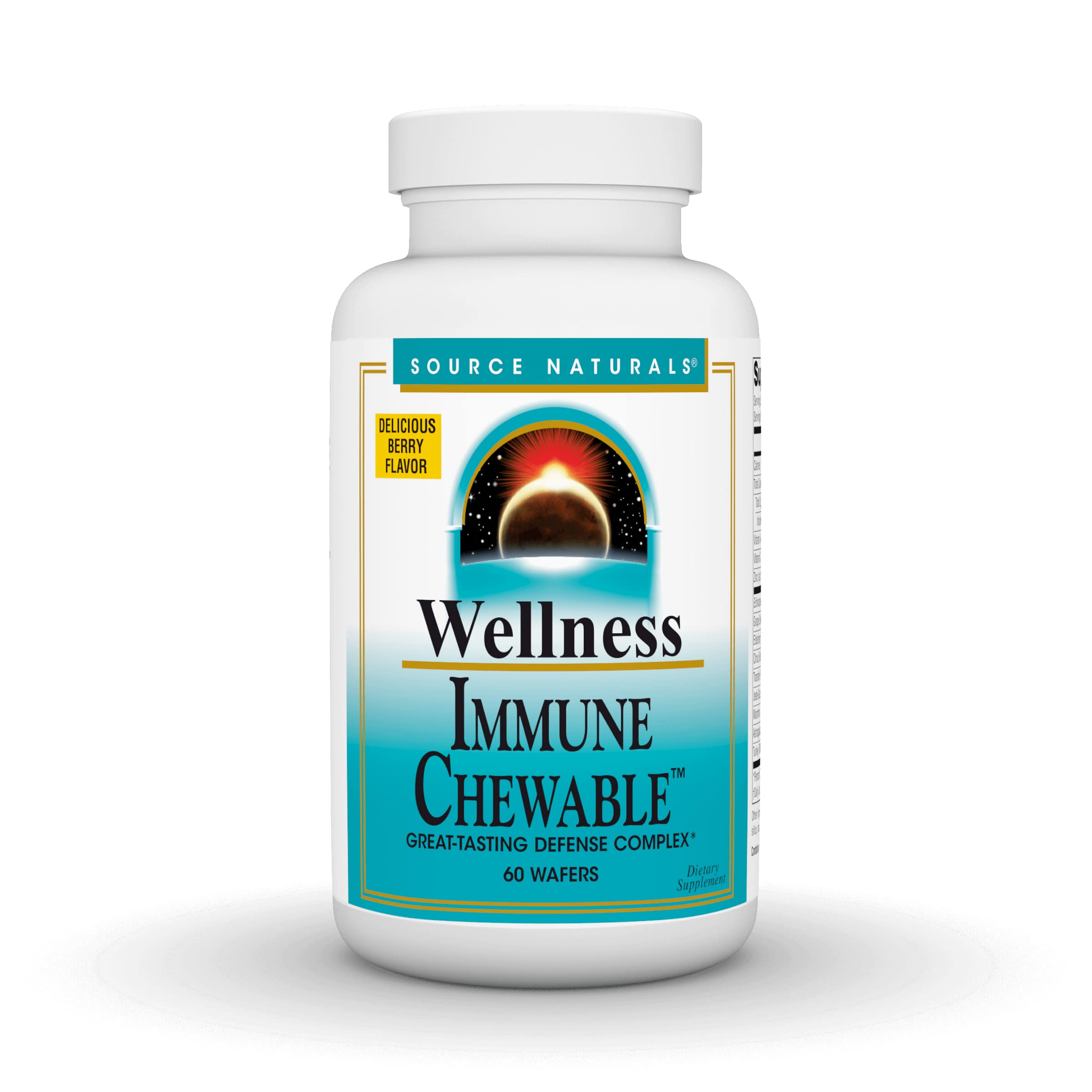 Foto 2 pulgar | 60 Obleas Masticables Supplement Source Naturals Wellness Immune - Venta Internacional.