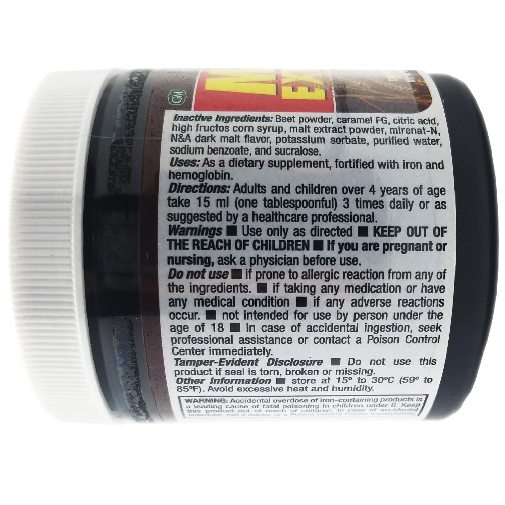 Foto 5 pulgar | Suplemento De Extracto De Malta Alemana Con Vitaminas B-12 Y Hierro 240 Ml - Venta Internacional.