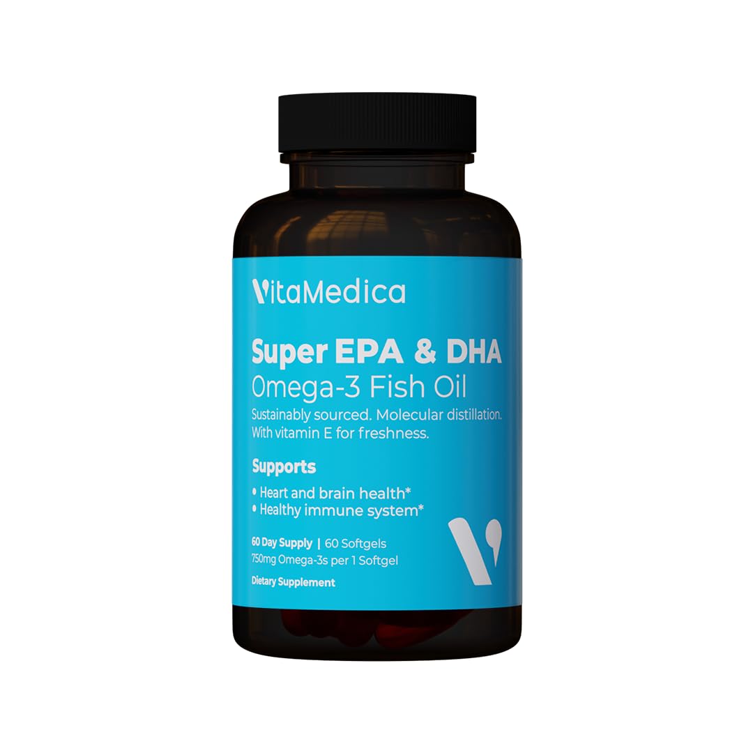 Foto 2 pulgar | Aceite De Pescado Vitamedica Super Epa/dha 750 Mg De Ácidos Grasos Omega-3 - Venta Internacional.