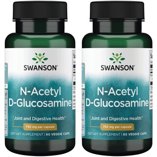 Foto 1 | Suplemento De N-acetil D-glucosamina De Swanson 750 Mg, 60 Cápsulas X2 - Venta Internacional.