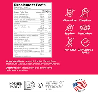 Foto 6 | Tableta Multivitamínica Masticable Zahler Kids Complete 90 Unidades - Venta Internacional.