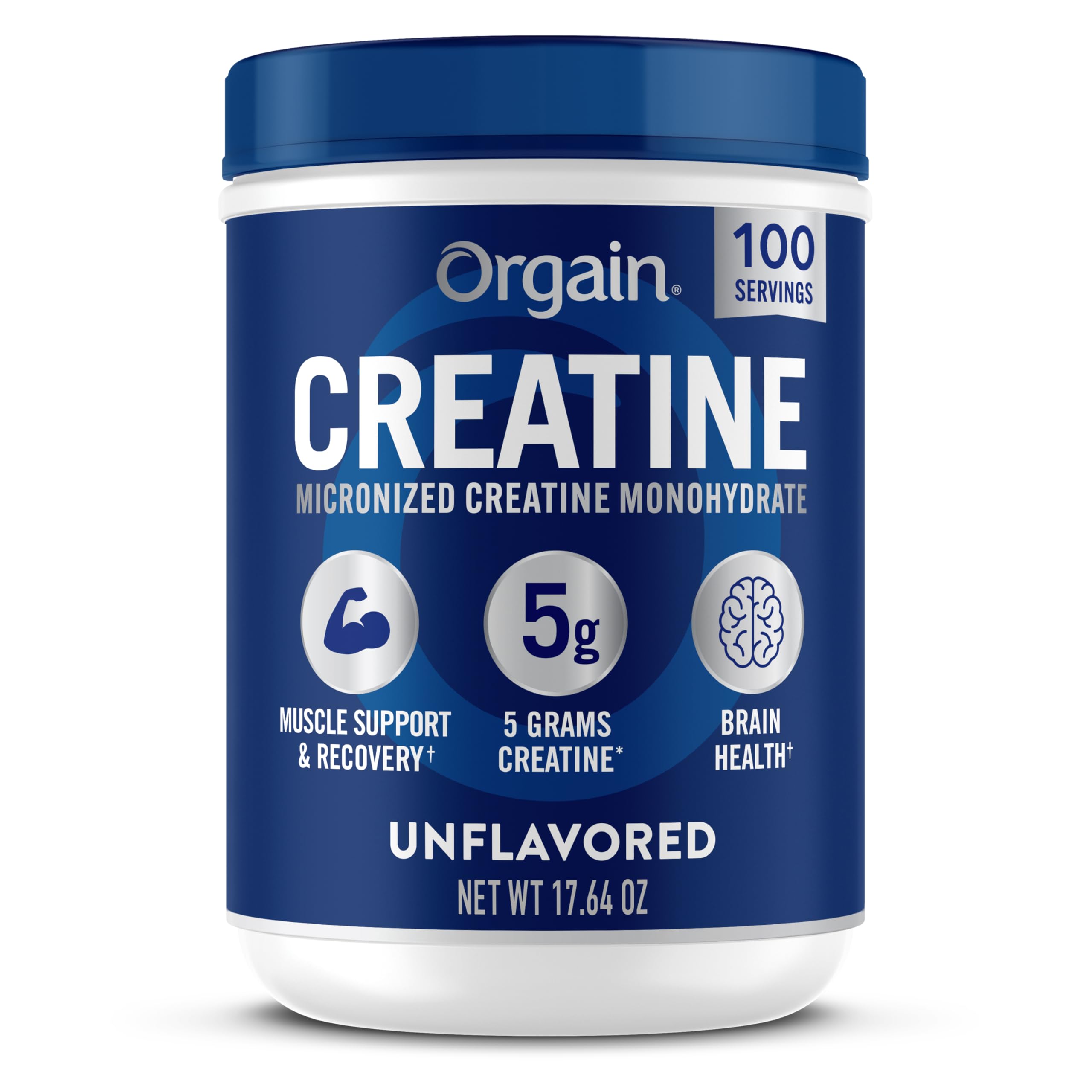 Foto 1 | Monohidrato De Creatina En Polvo Orgain 500 G Apoya El Crecimiento Muscular - Venta Internacional.