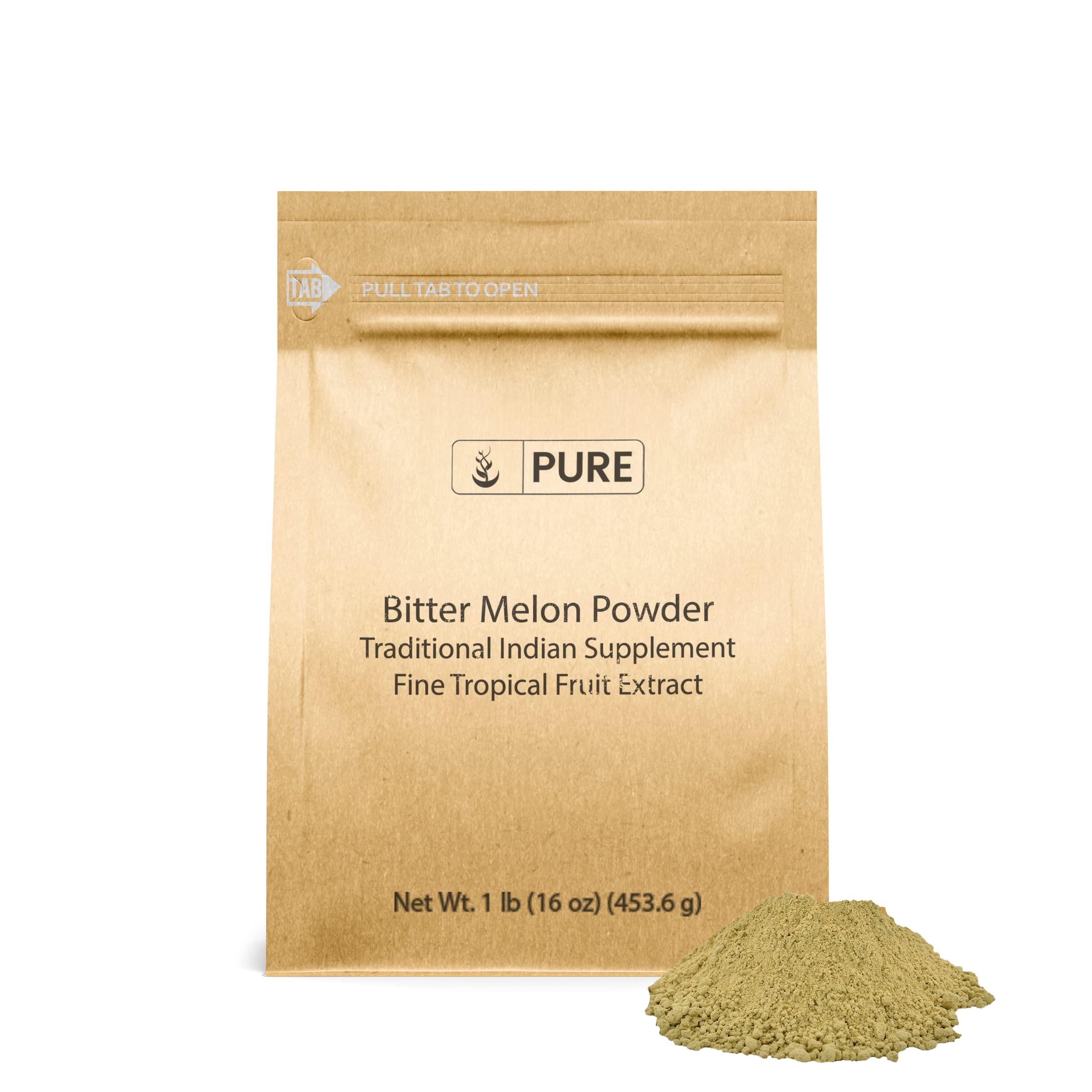 Suplemento: Ingredientes Originales Puros: Melón Amargo, 454 G - Venta Internacional.