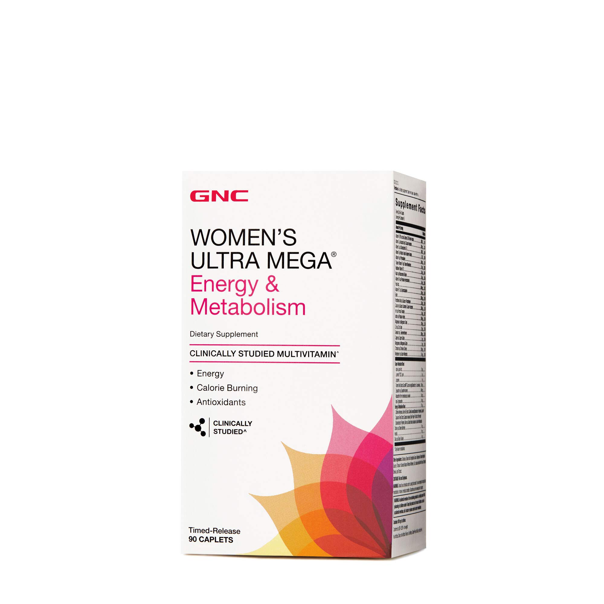 Foto 2 pulgar | Multivitamínico Gnc Ultra Mega Energy Metabolism Para Mujer, 90 Comprimidos - Venta Internacional.