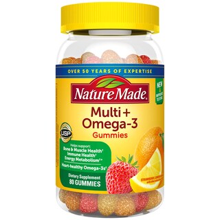 Foto 1 | Suplemento Multivitamínico Y Omega-3 80 Gomitas Nature Made - Venta Internacional.