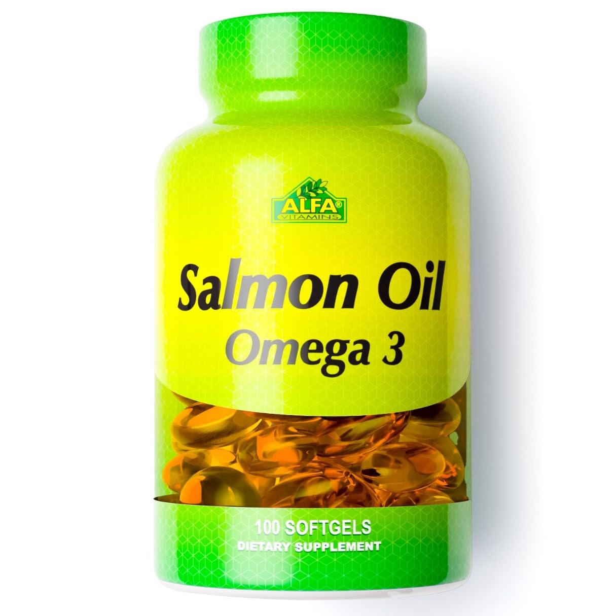 Foto 2 pulgar | Suplemento Alfa Vitamins De Aceite De Salmón 100 Cápsulas Blandas Con Epa Y Dha - Venta Internacional.