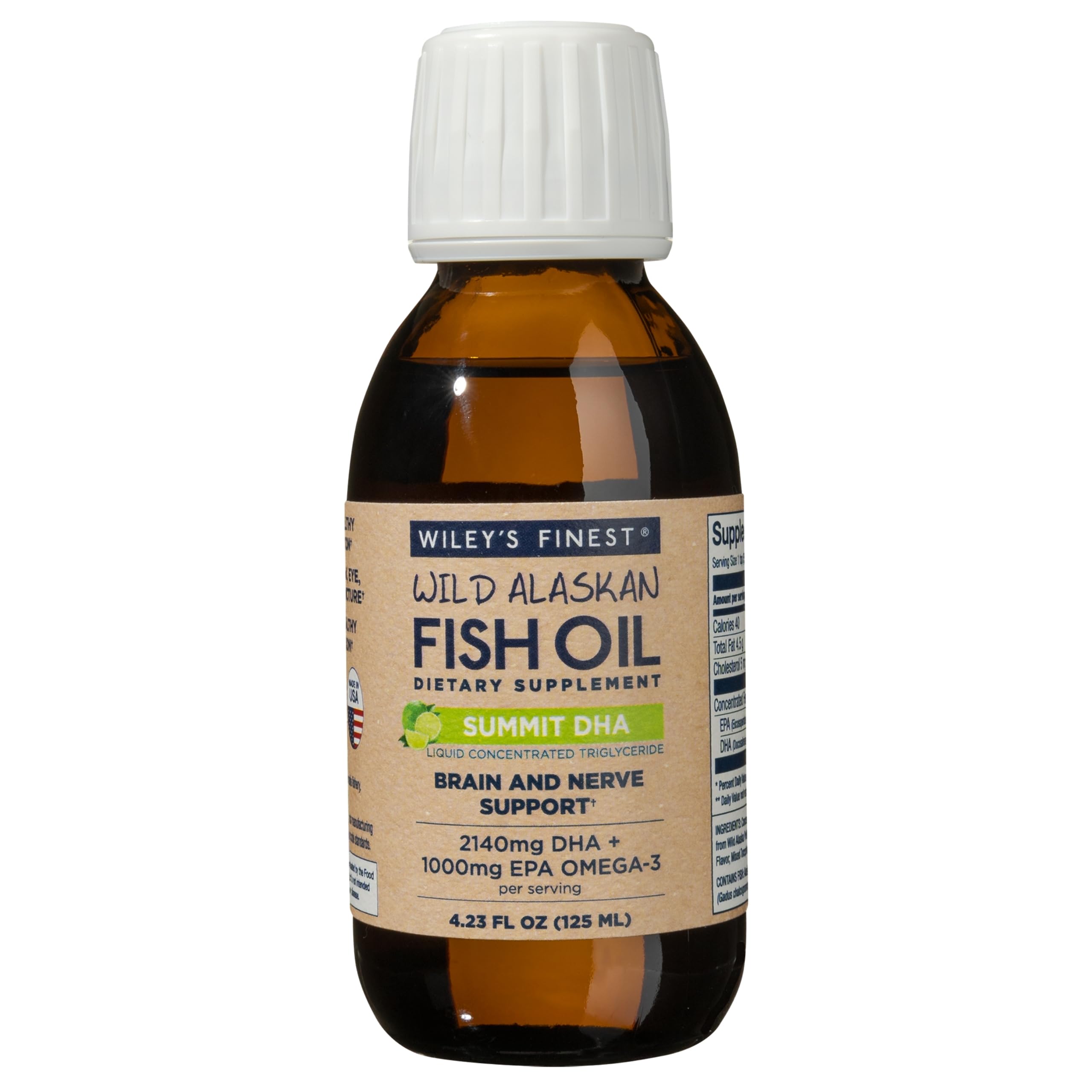 Foto 2 pulgar | Suplemento De Aceite De Pescado Wiley's Finest Wild Alaskan Dha 2,14 G - Venta Internacional.