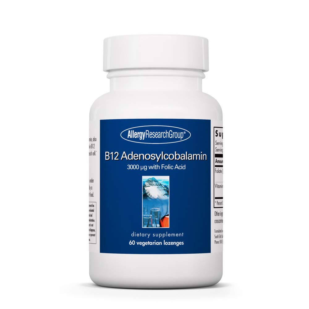 Foto 1 | Suplemento Del Grupo De Investigación De Alergias B12 (adenosilcobalamina, 3000 Mcg) - Venta Internacional.