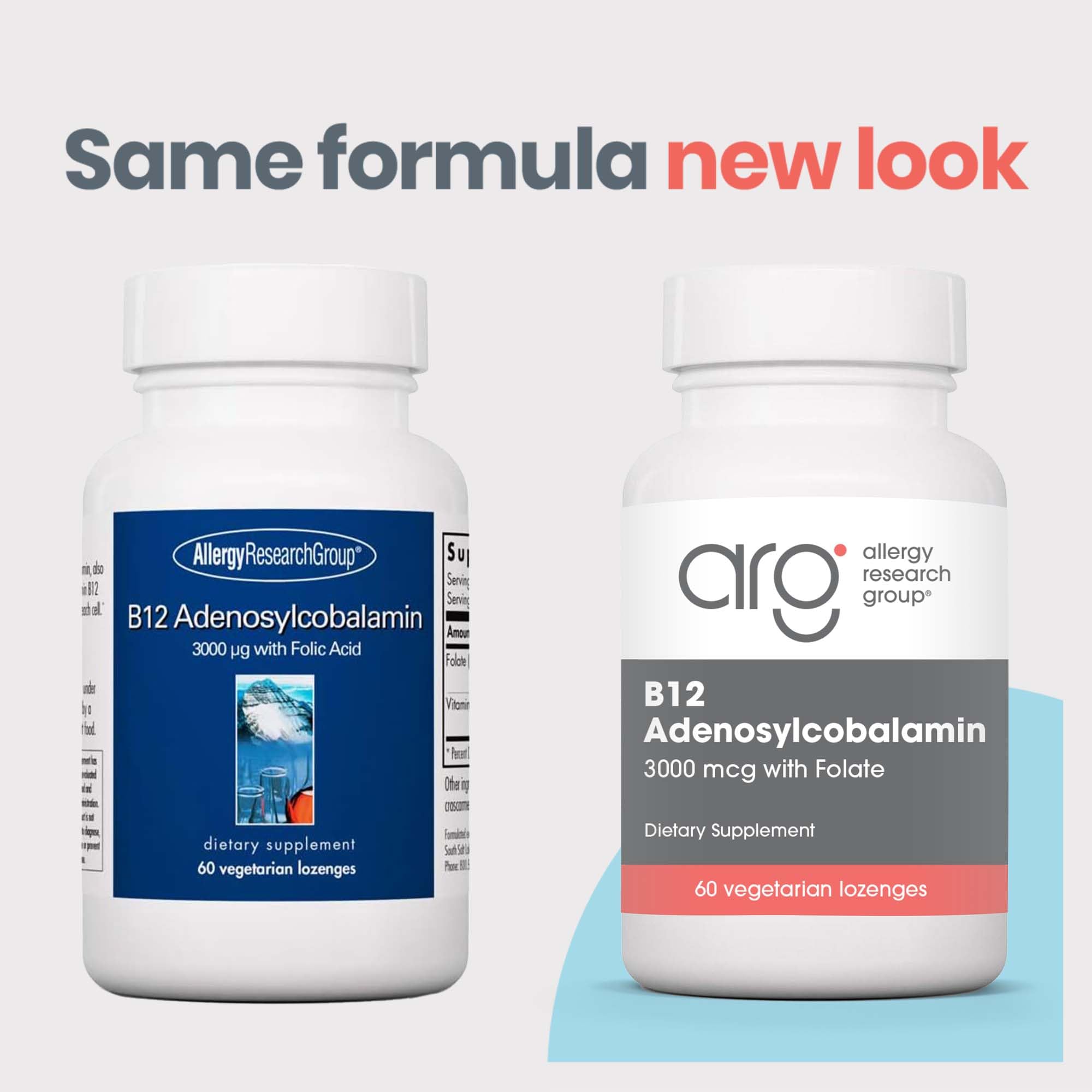 Foto 3 pulgar | Suplemento Del Grupo De Investigación De Alergias B12 (adenosilcobalamina, 3000 Mcg) - Venta Internacional.