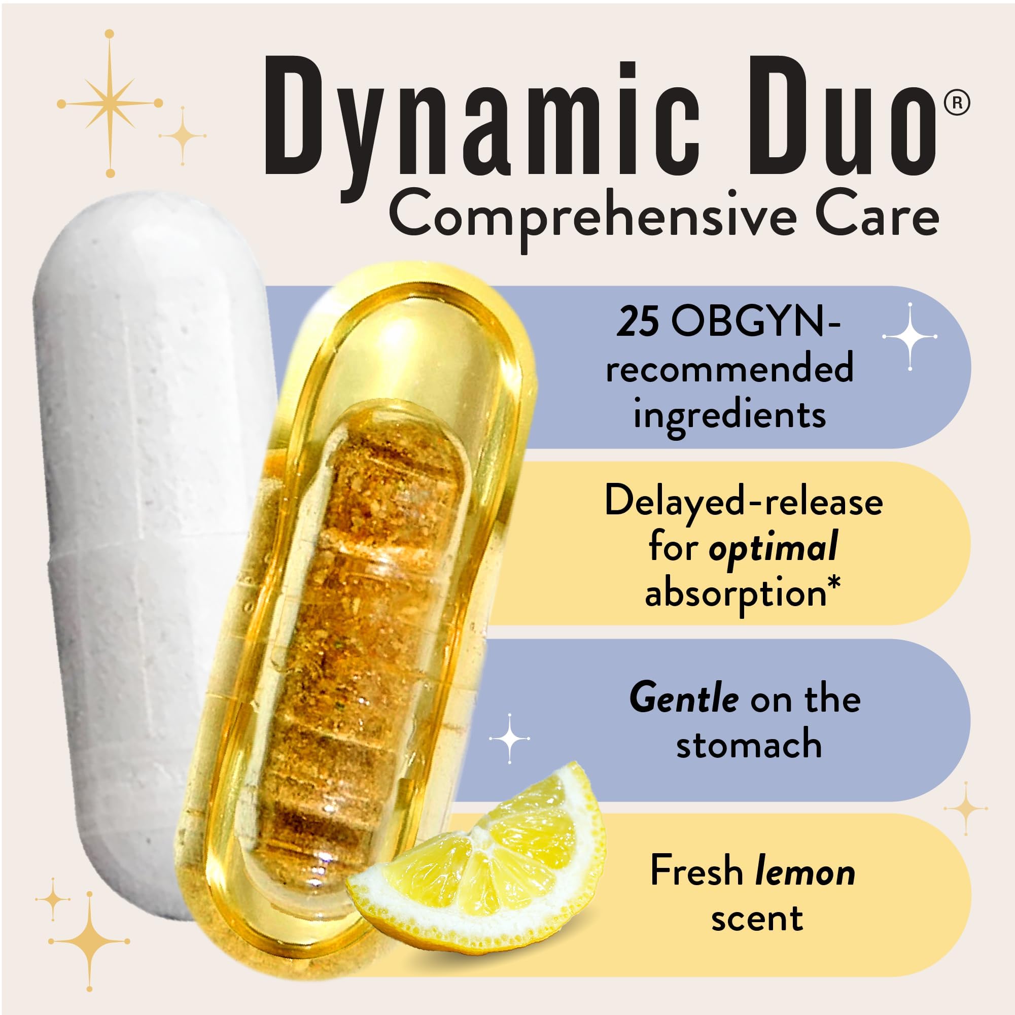Foto 4 | Vitaminas Prenatales Legendairy Milk Dynamic Duo , Suministro Para 30 Días - Venta Internacional.