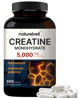 Foto 1 | Suplemento NatureBell Creatina de 500 Cápsulas-Venta Internacional
