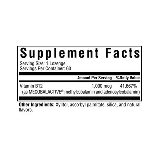 Foto 2 | Suplemento Seeking Health Active B12 1000 60 Pastillas - Venta Internacional