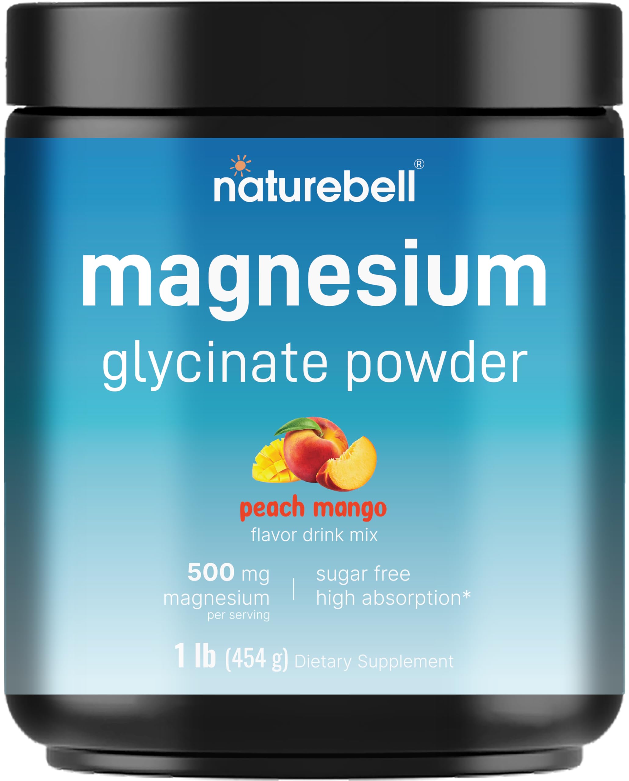 Foto 2 pulgar | Glicinato de Magnesio en Polvo Natubell 454 g 500 mg/Porción - Venta Internacional
