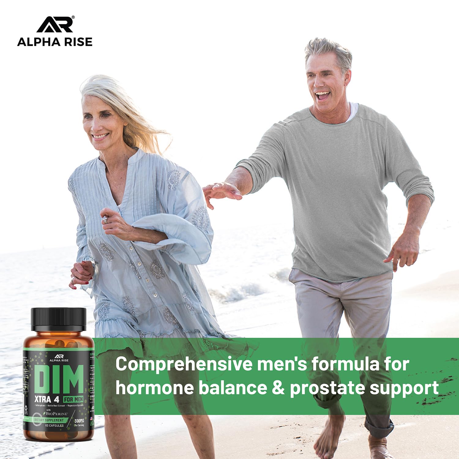 Foto 7 | Suplemento Alpha Rise Dim 300 Mg De Diindolilmetano 60 Cápsulas - Venta Internacional.