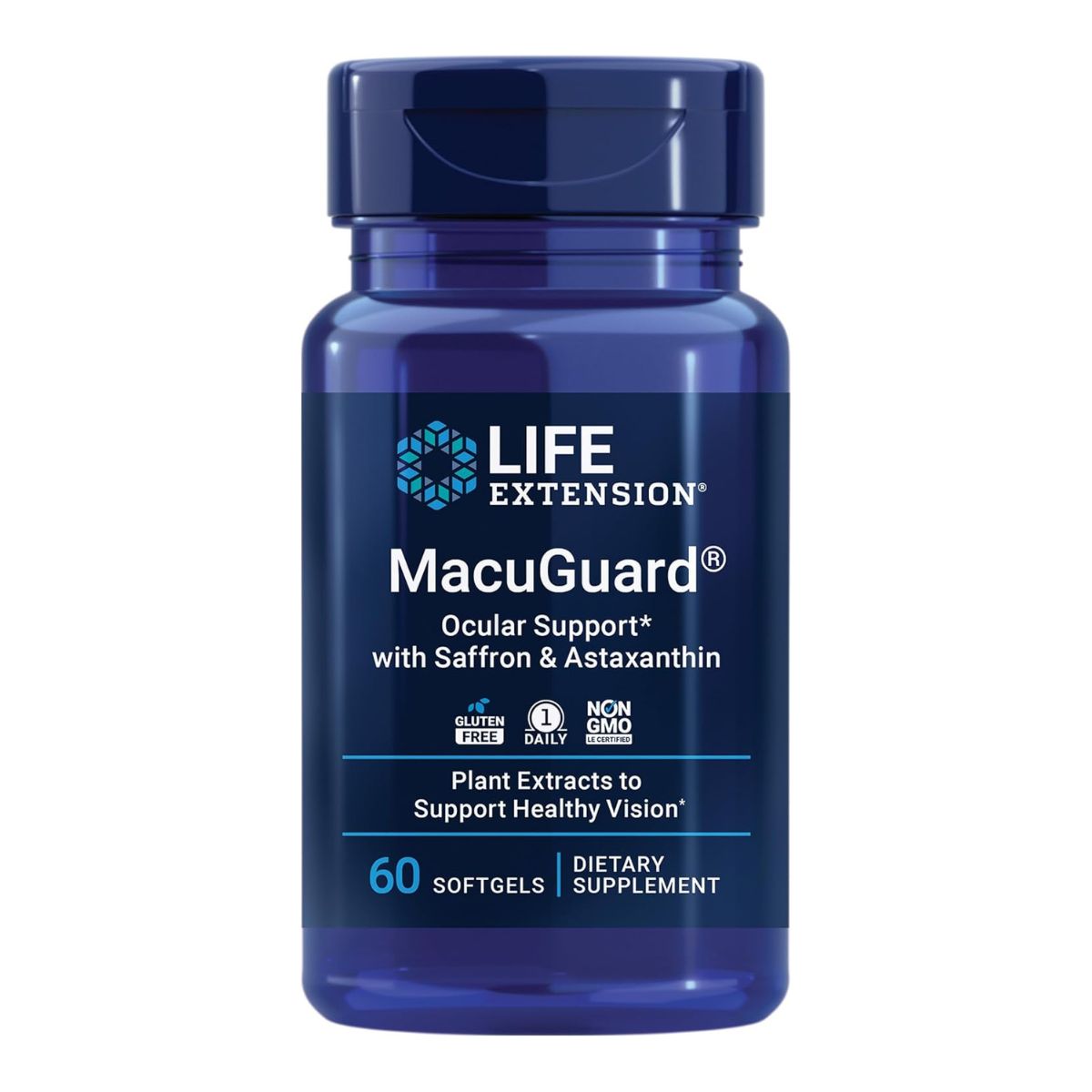 Foto 2 pulgar | Life Extension | Macuguard Ocular Support – 60 Cápsulas Blandas | Salud Visual Con Luteína, Zeaxantina, Azafrá