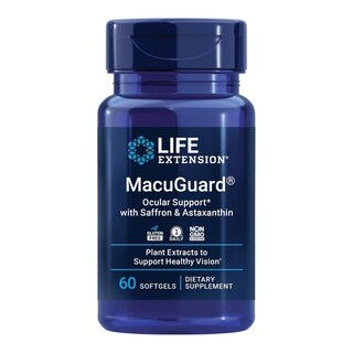 Foto 1 | Life Extension | Macuguard Ocular Support – 60 Cápsulas Blandas | Salud Visual Con Luteína, Zeaxantina, Azafrá