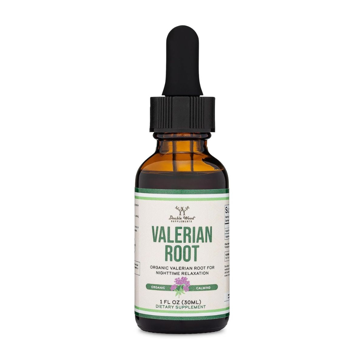 Foto 2 pulgar | Gotas de Raíz de Valeriana Double Wood 168 mg – 30 ml