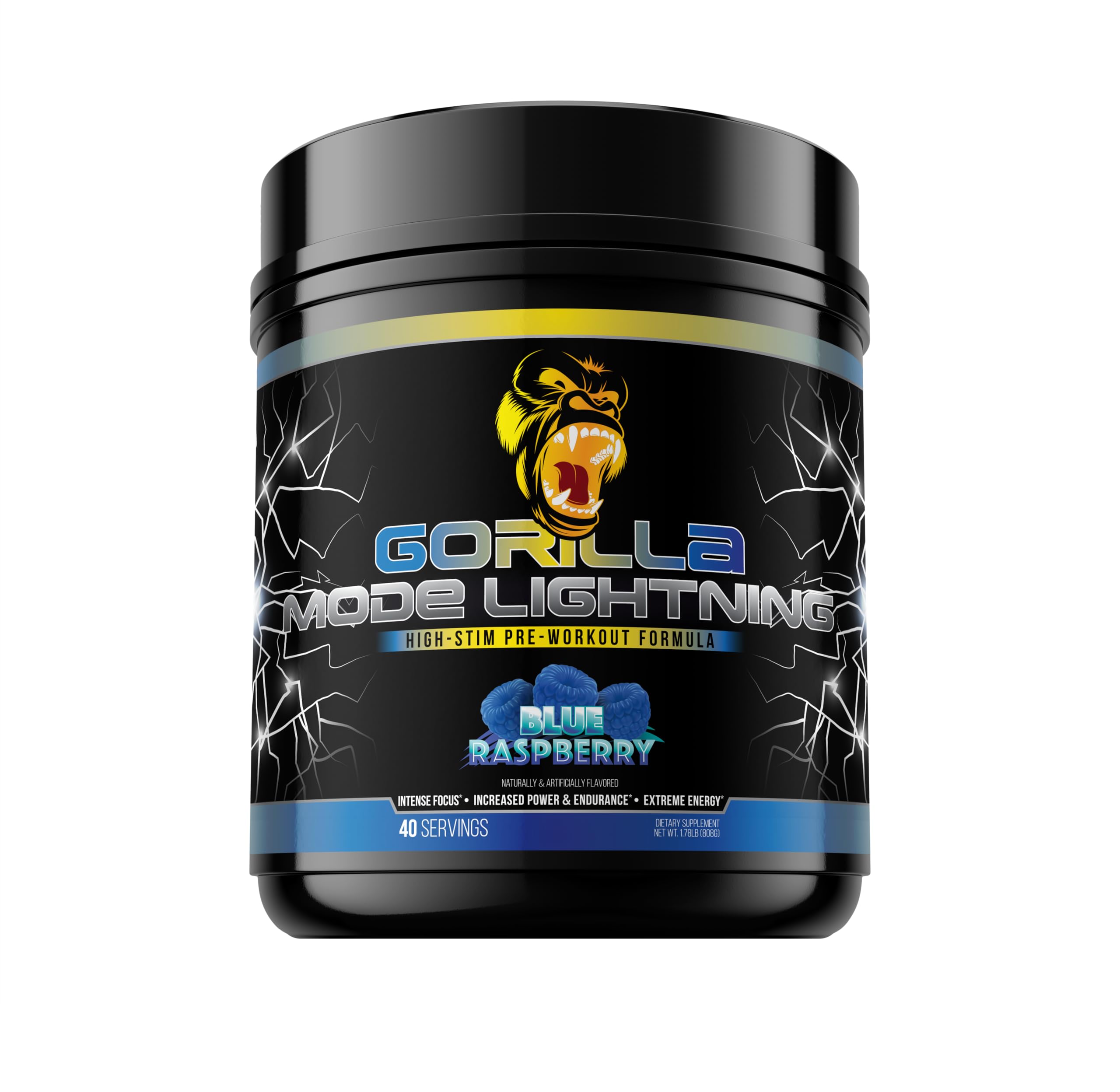 Foto 1 | Gorilla Mind Gorilla Mode Lightning para Antes del Entrenamiento 808 G - Venta Internacional