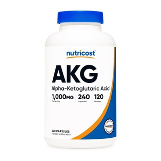 Foto 1 | Suplemento Nutricost Akg 1000 Mg 240 Cápsulas
